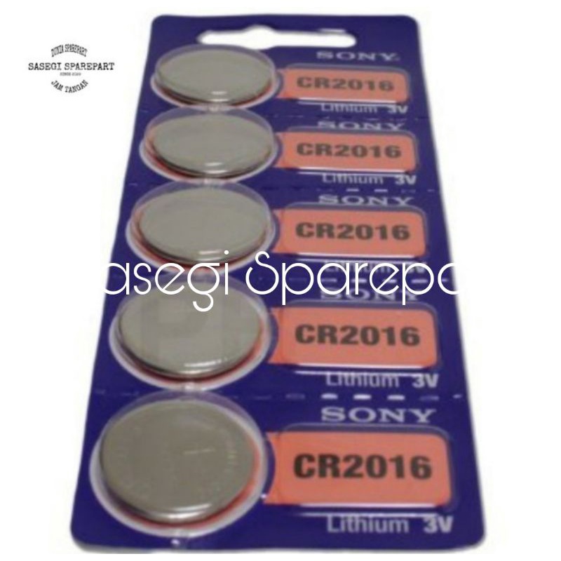 BATERAI SONY CR2016 ORIGINAL/ BATRE SONY CR2016/BATTERY SONY CR2016