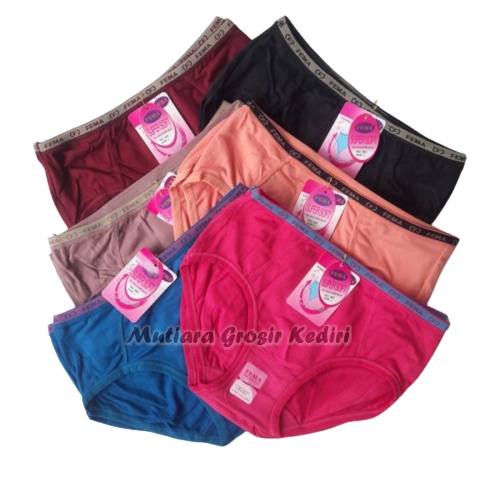 (L XL XXL) LUSINAN 12 PCS CD WANITA CELANA DALAM JUMBO / GROSIR CD WANITA 1 LUSIN DEWASA FEMA 393