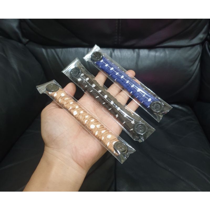 KEMASAN PLASTIK SATUAN KONEKTOR MASKER KAIN POLKADOT SAMBUNGAN MASKER