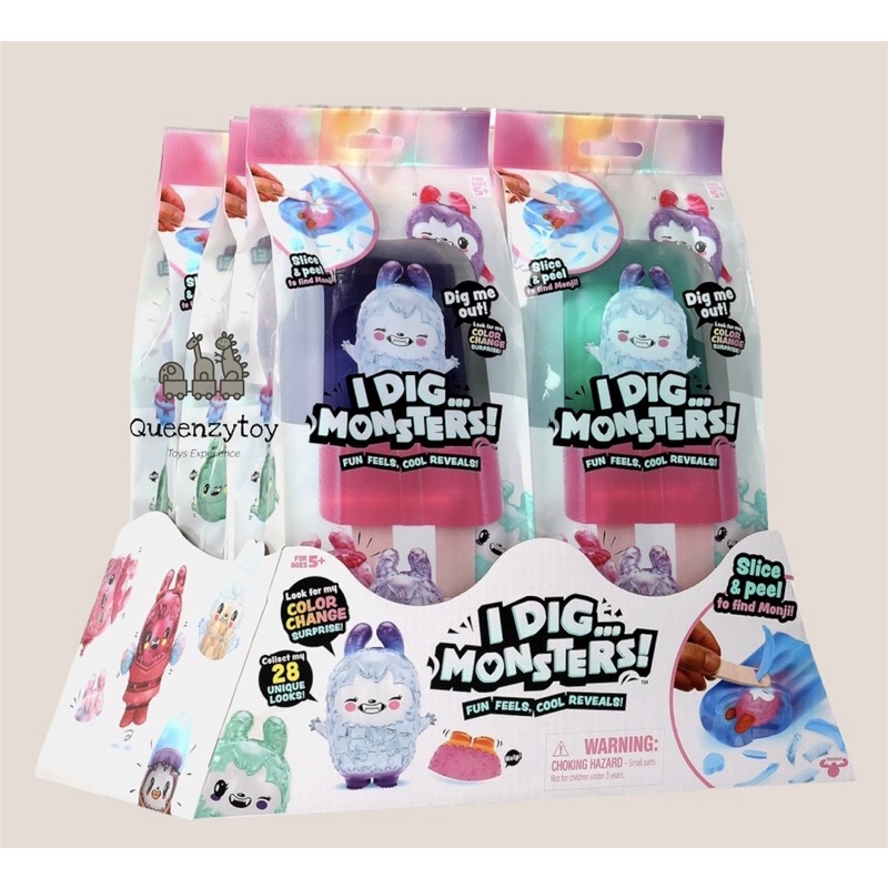 I Dig Monsters Popsicle Single Pack / Surprise Inside /Original
