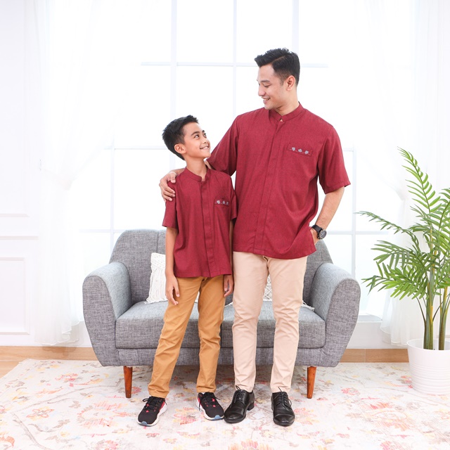 JASMINE Family Set MAROON by Hagia Indonesia