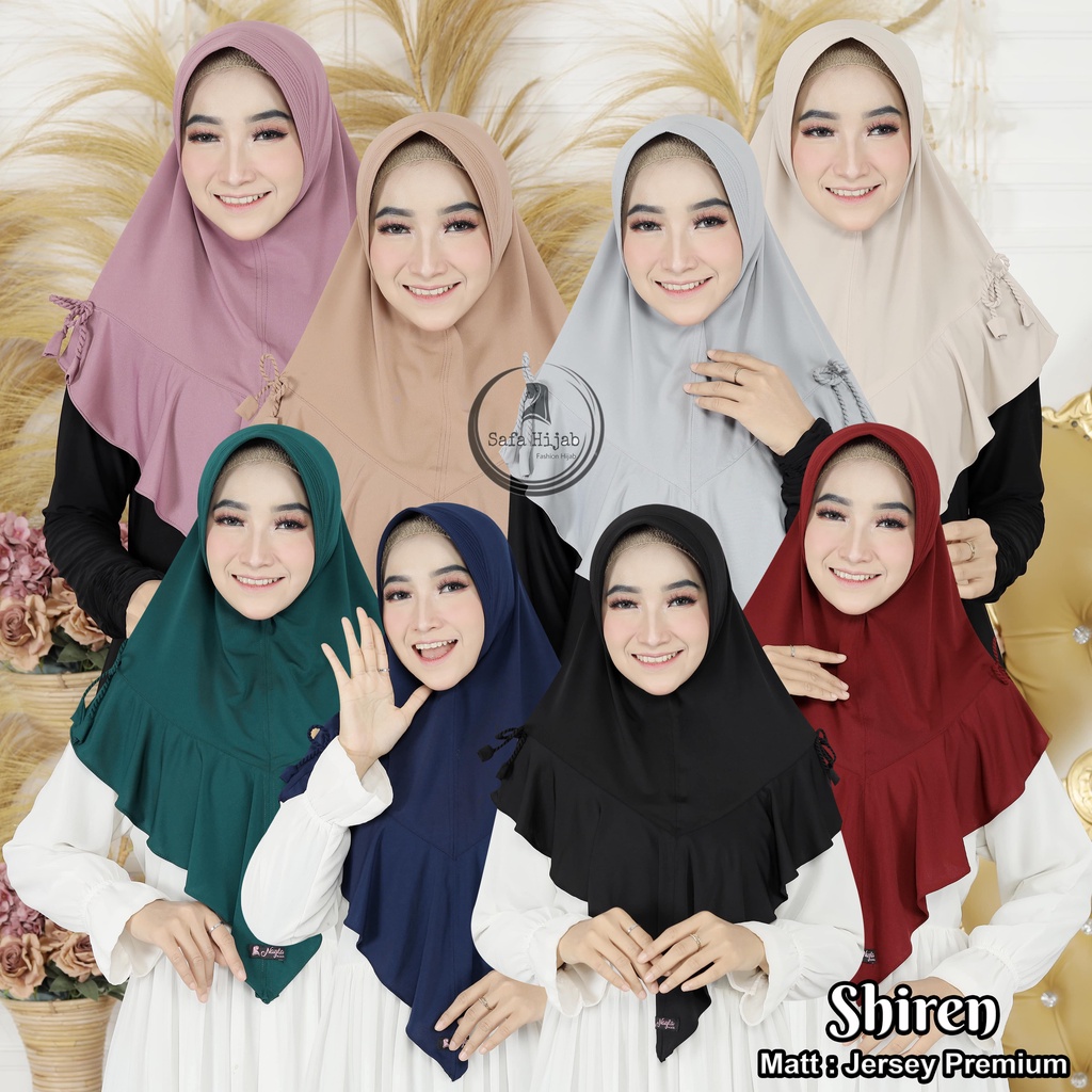 Hijab Kerudung PITA KEPANG KERUDUNG INSTAN  PITA KEPANG SHIREEN TERMURAH SAFA HIJAB