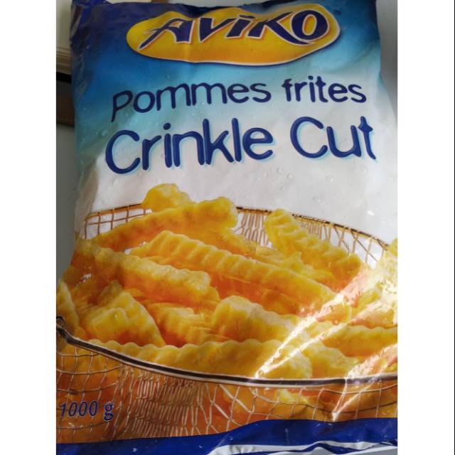 

Kentang Goreng Aviko Crinkle Cut 1 kg 1000 gr