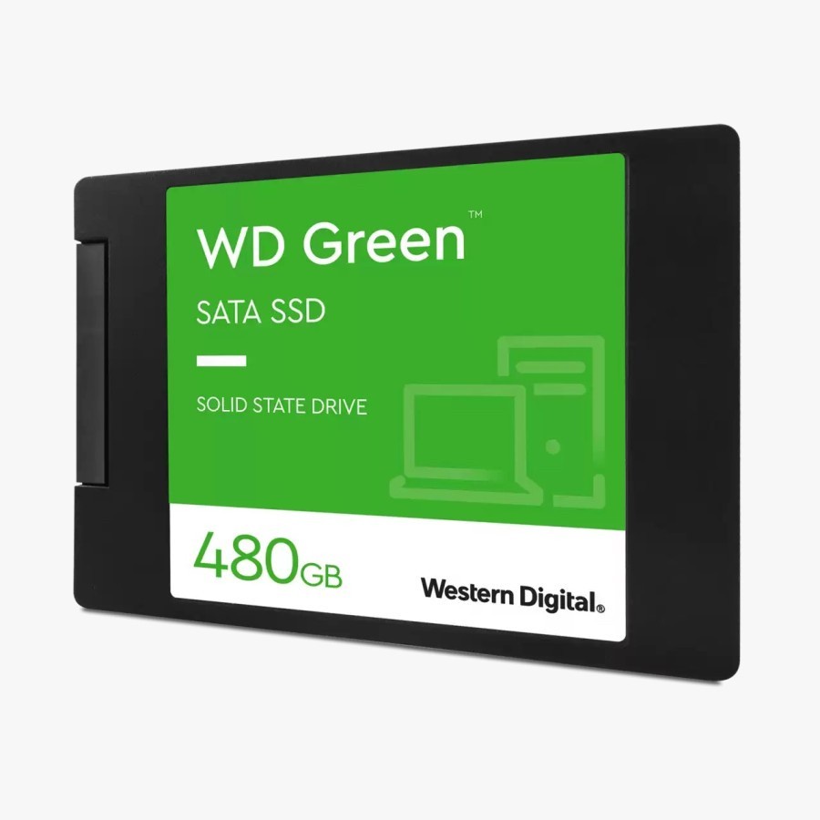 SSD WD GREEN 480GB 2.5 INCH SATA III 6Gb/s 3D NAND SATA3 GARANSI RESMI