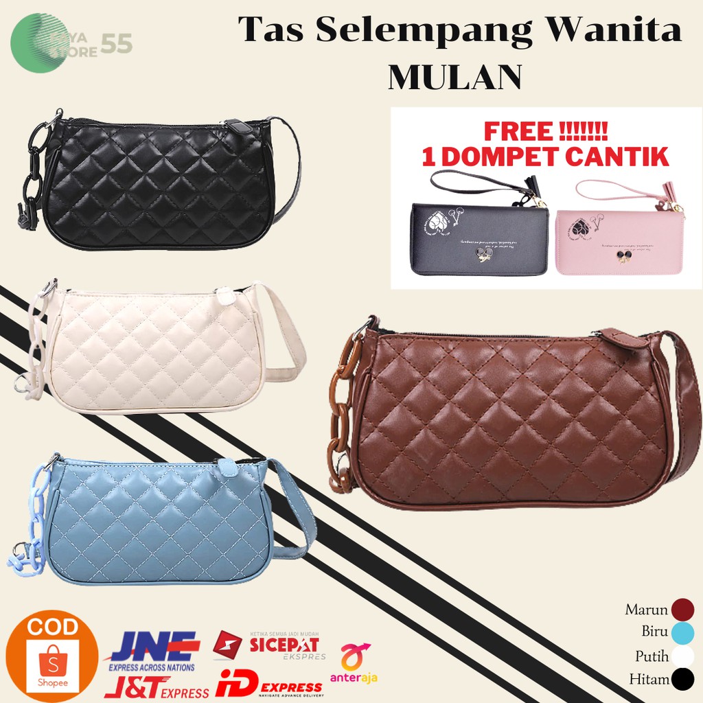 MULAN - Tas Selempang/Tas Selempang Wanita/Tas Slempang Wanita/Tas Slempang Wanita Murah
