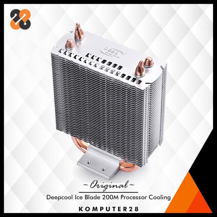 Original Deepcool Ice Blade 200m Cpu Cooler Kipas Pendingin Processor Murah Shopee Indonesia