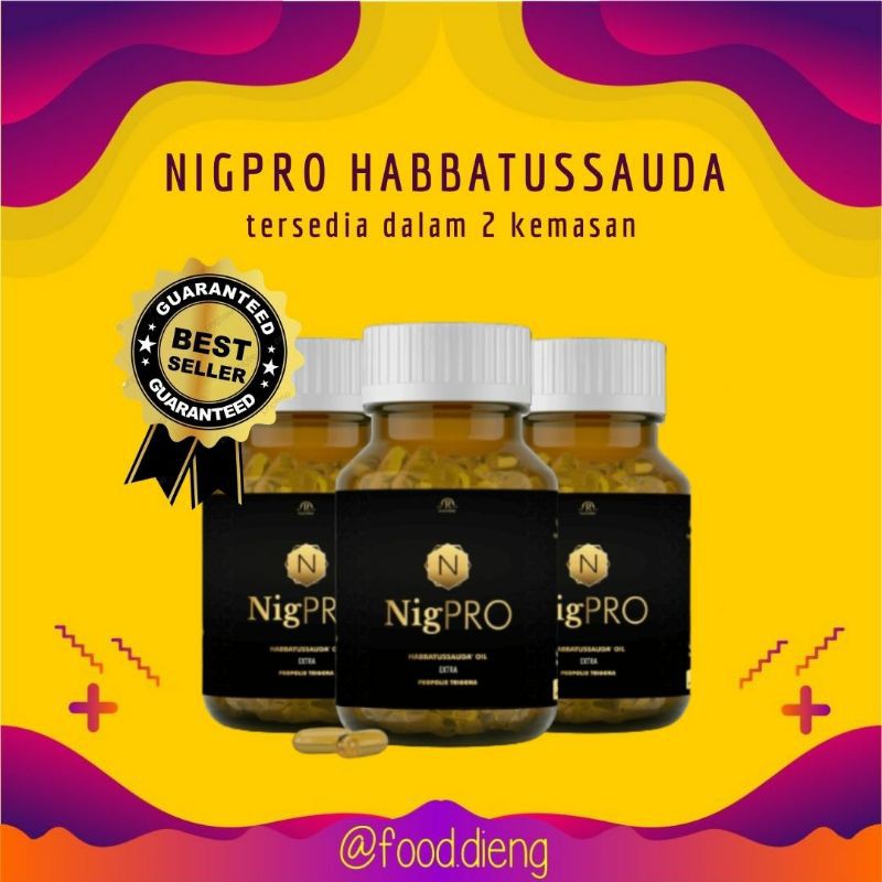 NigPro Habbatussauda Jinten Hitam Premium Extra Propolis Trigona