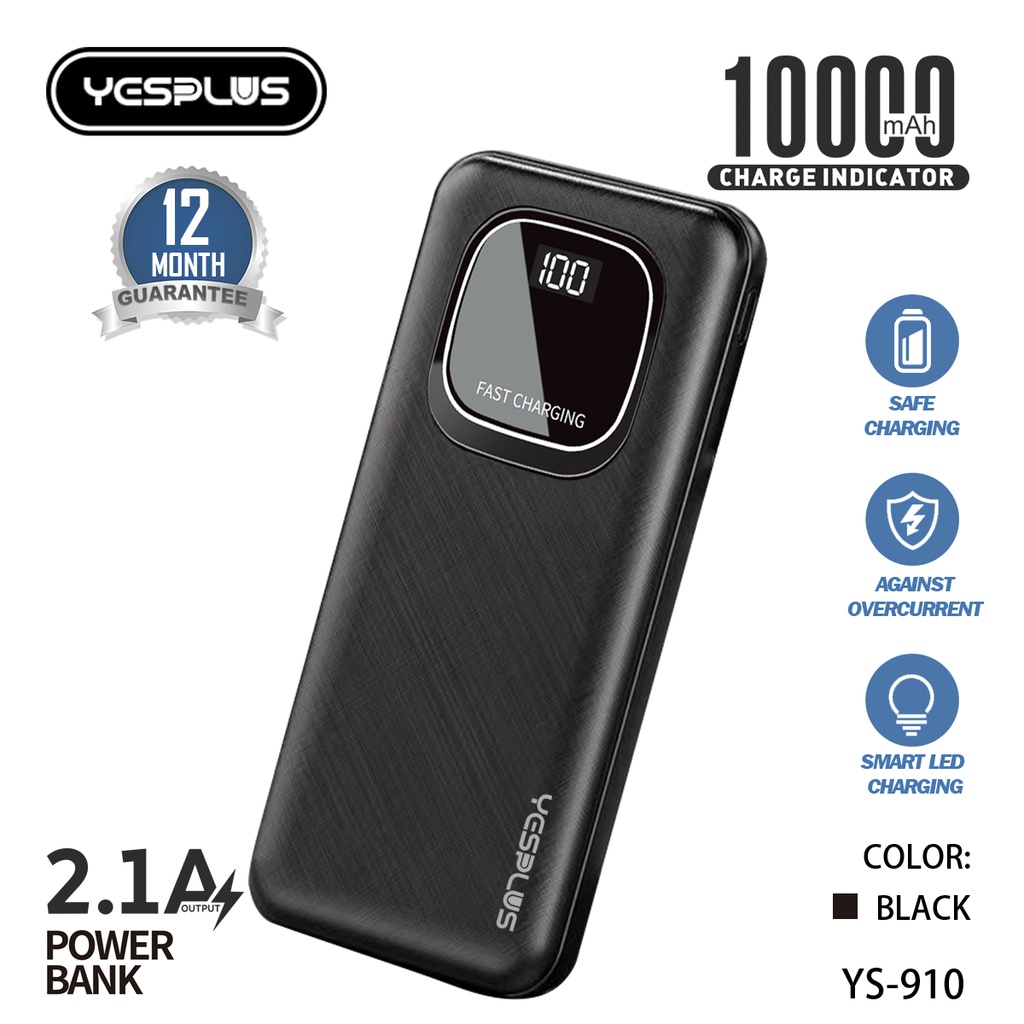 【33LV.ID】5 MODEL POWERBANK 20000 mah 10000 mAh Fast Charging Murah Mini LCD with Kabel Data lightning Type C Micro USB