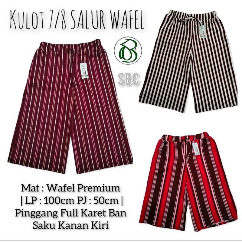 KULOT 7/8 SALUR WAFEL