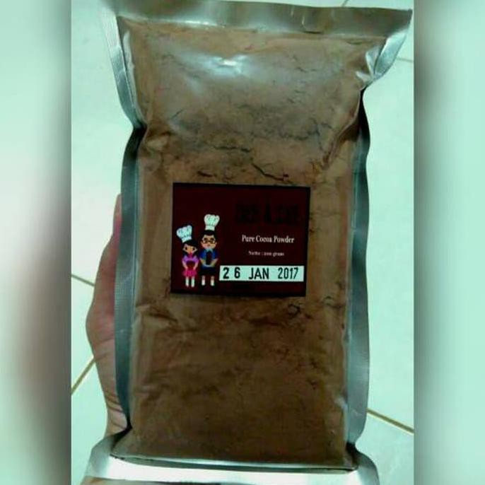 

Toko-Bahan-Kue- Pure Cocoa Chocolate Powder (Bubuk Coklat Murni) Pack 200 Gram -Terlengkap-Termurah-