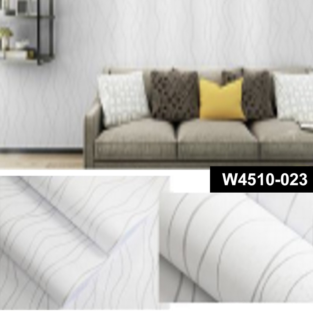 Wallpaper Kamar MOTIF WALL Sticker Dinding Dekorasi PREMIUM QUALITY 45cm x 1mtr