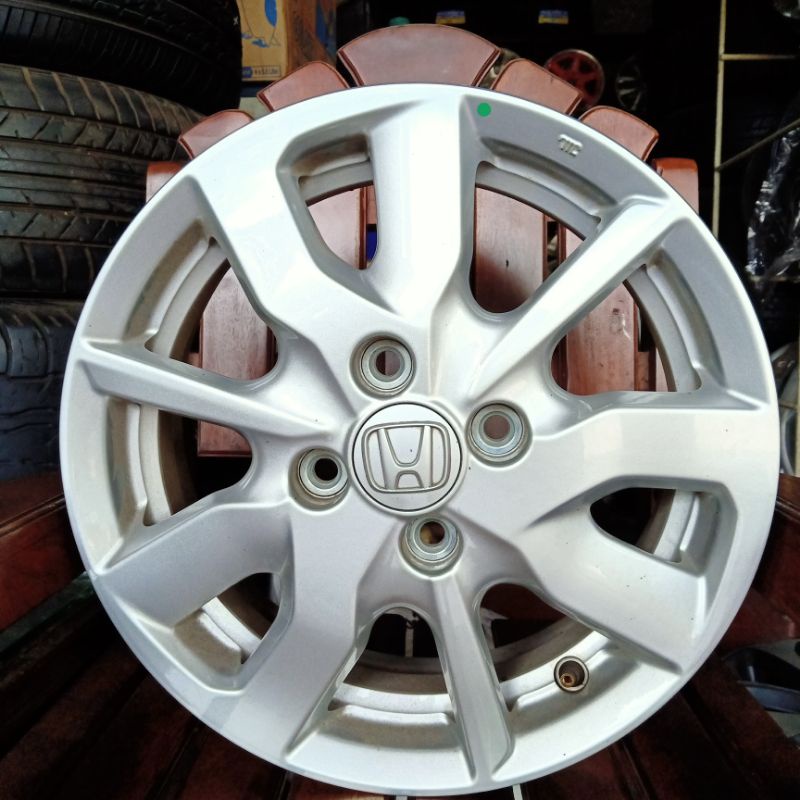 Velg mobil All New HONDA BRIO Satya R14, Lubang/PCD 4/100 (original)