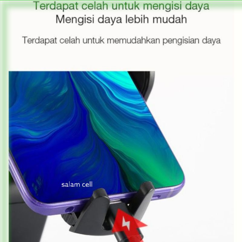 Dudukan Hp Holder Mobil ROBOT RT-CH11s Kuat dan Tahan Lama Original