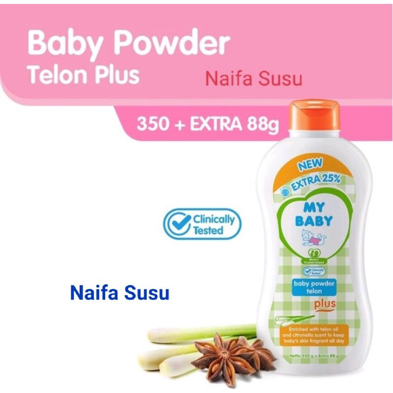 My Baby Powder Telon Plus 350g