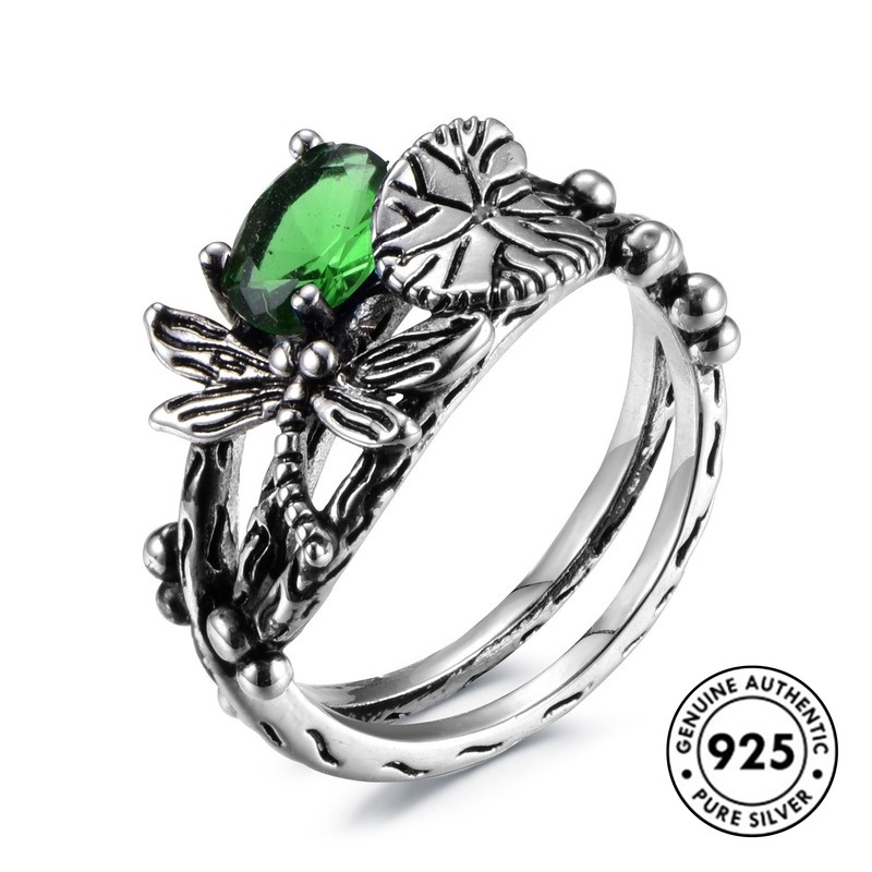 Cincin S925 Silver Gaya Kreatif Untuk Wanita