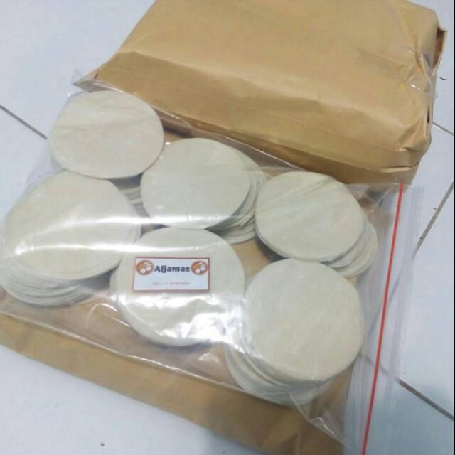 Kulit dimsum 9.5 cm 100 pcs/pangsit/gyoza