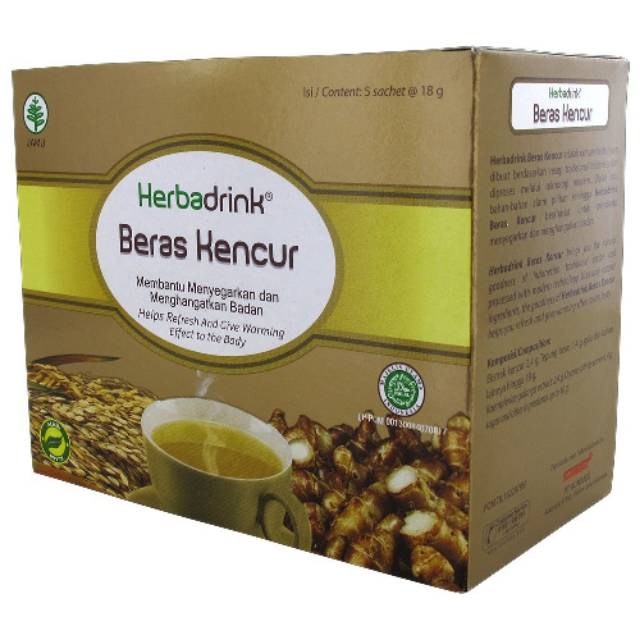 

Konimex Herbadrink Beras Kencur Serbuk Minuman Segarkan dan Hangatkan Badan Original