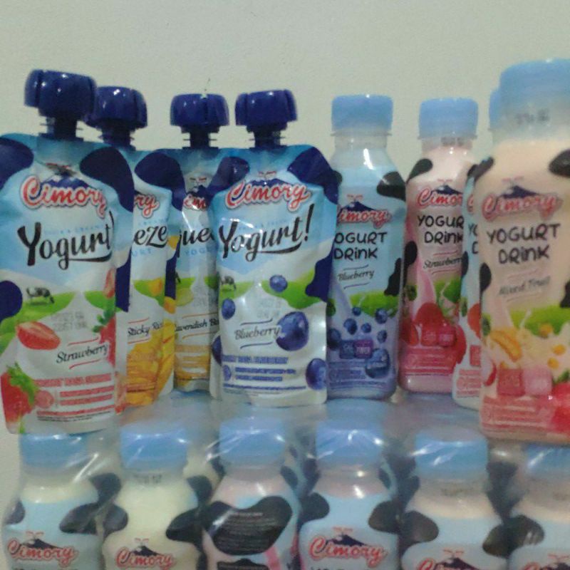 

[Paket Promo] Bundling 1 Cimory Squeeze 120gr + 1 Cimory Yogurt Drink 240 ml [Murah Hemat]