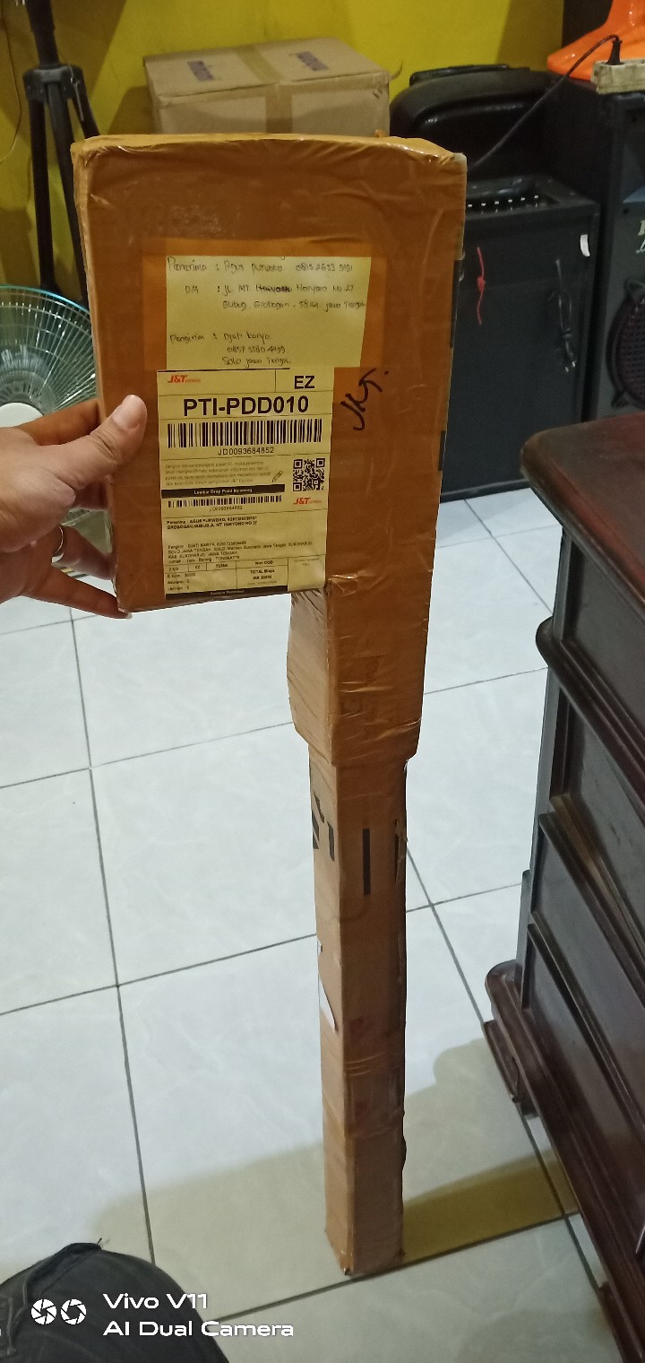 Teken Tongkat Tup40 Orang Tua Alat Bantu Jalan Kayu Jati Ukir Cukit