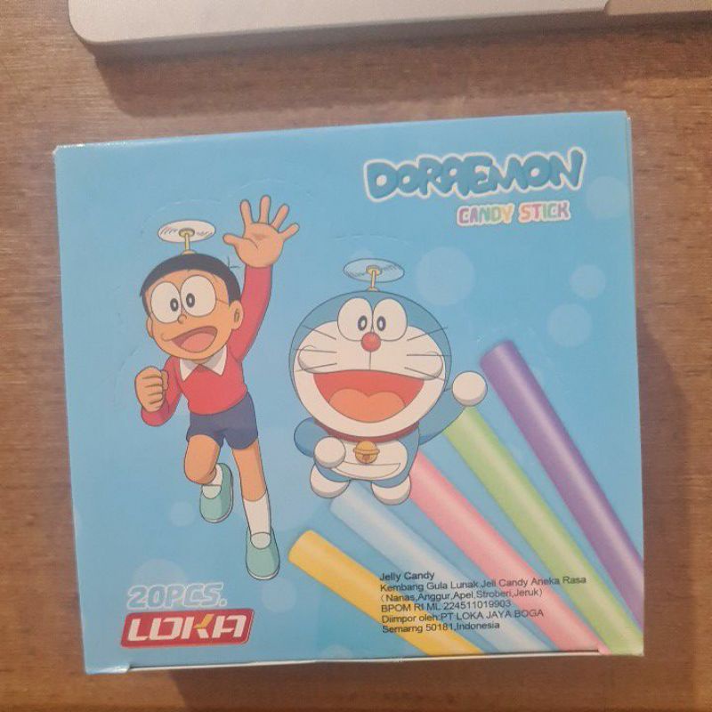 

Doraemon candy stick (1pack isi 20 pcs)