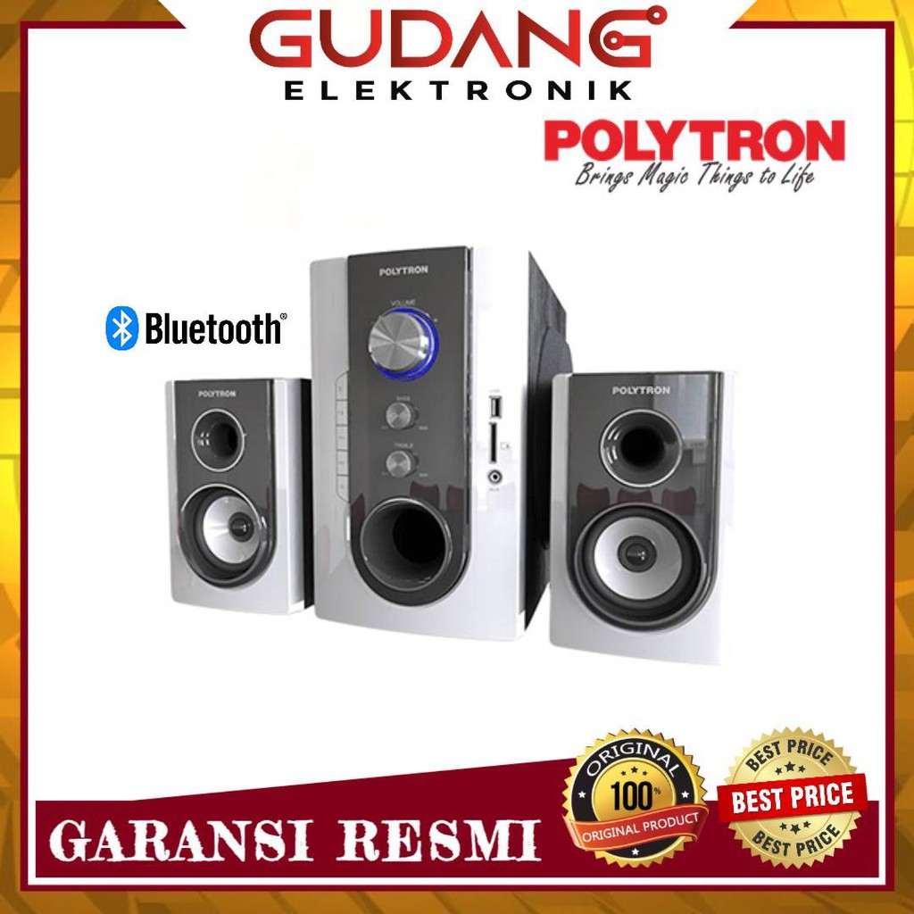 SPEAKER POLYTRON PMA 9300 BLUETOOTH GARANSI RESMI