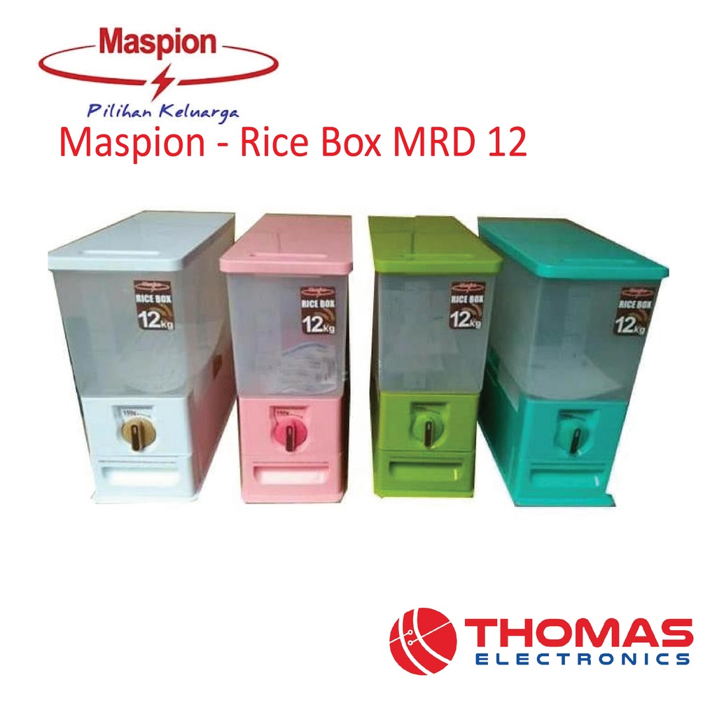 Jual Maspion MRD 12 RICE Box Tempat Beras Box Beras MRD12 | Shopee ...