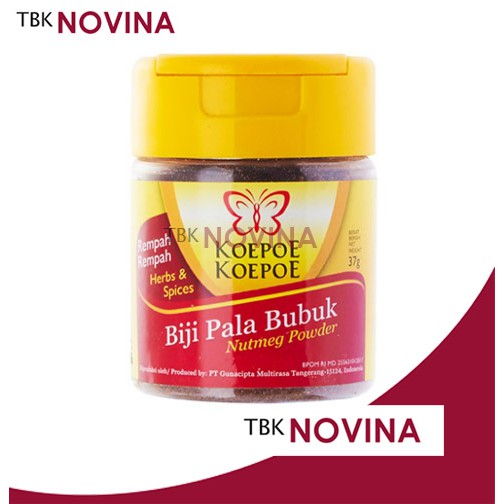 BIJI PALA BUBUK KOEPOE KOEPOE / PALA KUPU KUPU / NUTMEG POWDER (37gr)