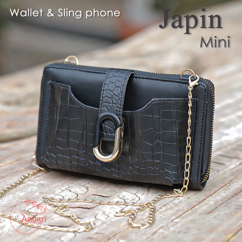 Sling Bag Wanita Motif Croco Terbaru &amp; Murah JAPIN Bag by ANDARI