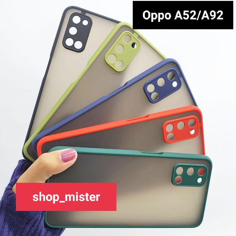 Case Softcase Matte Dove PC Oppo A52 / A92 || Case Softcase Dove My Choice Oppo A52 / A92
