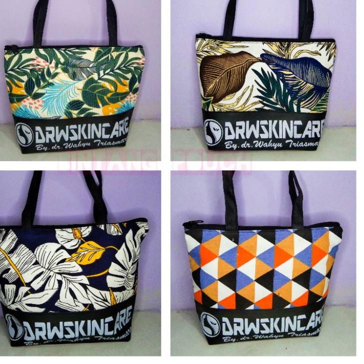 (TERBARU)/Bisa COD/Bisa COD/「Terbaik」/【5.5 SALE】 TAS DRW SKINCARE / TOTEBAG / POUCH DRW SKINCARE / P