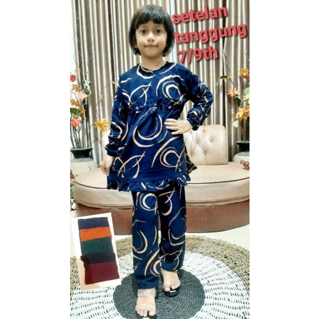 [BISA COD] SETELAN PIJAMAS ANAK PEREMPUAN - SETELAN RAYON WANITA TIE DYE TERBARU  - SETELAN RAYON PANJANG MOTIF TERBARU BEST SELLER - SETELAN ANAK PEREMPUAN TERBARU KEKINIAN UMUR 9-13 TAHUN - SETELAN ANAK PEREMPUAN FULL KANCING AKTIF - SETELAN  ANAK - COD