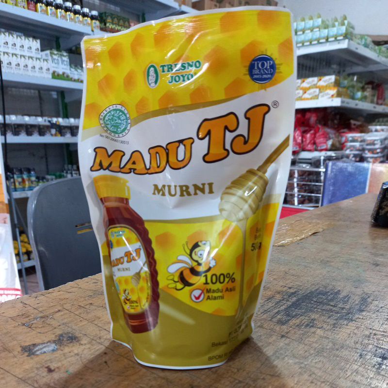

Madu TJ Murni Kemasan Ekonomis Refill Tresno Joyo 500 Gram