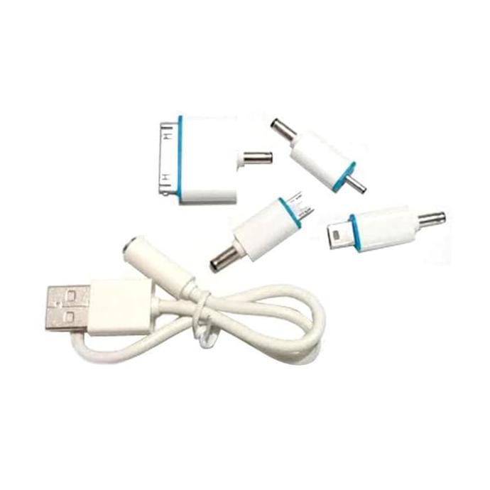 Kabel Charger USB Cable with 4 Connector - 64958