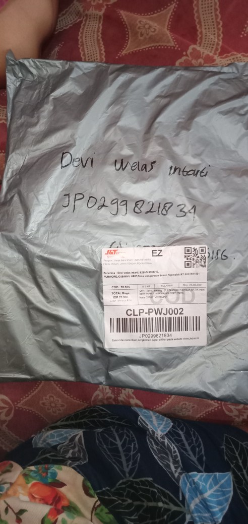 Kemeja Batik Hem Batik Modern~batik Wayang Hitam Manis