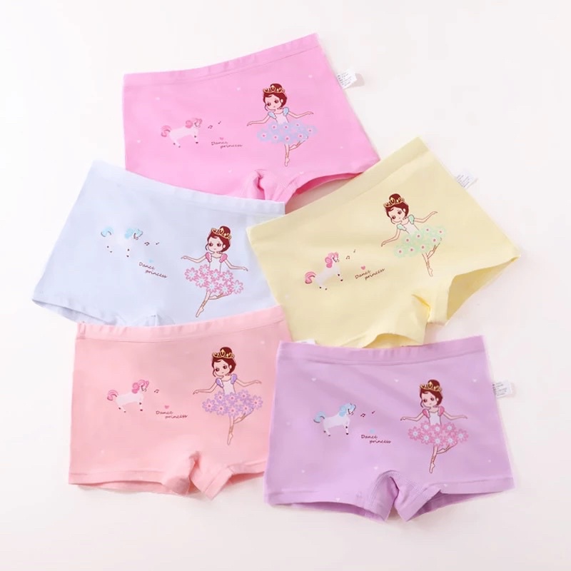 CD Celana Dalam Anak Perempuan 2 3 4 5 Tahun Pakaian Dalam Celana Dalam Boxer Anak Perempuan ABG Remaja