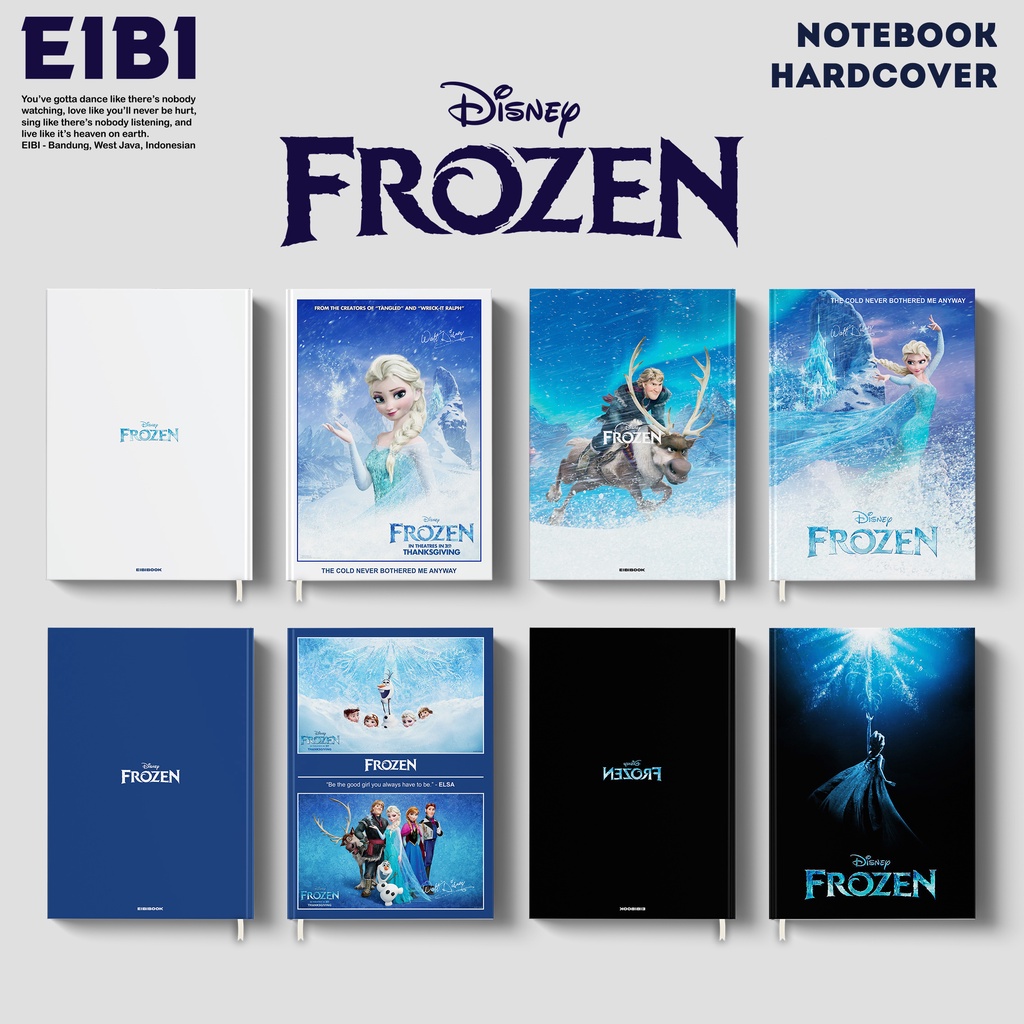 

Eibi Custom Notebook Hardcover Walt Disney's Series Frozen