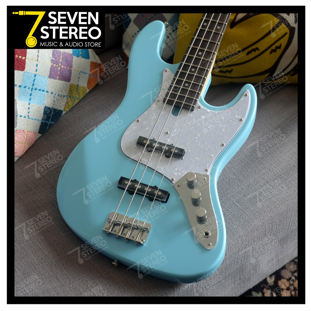 Bacchus Universe WJB-330R Sonic Blue - Bass Elektrik