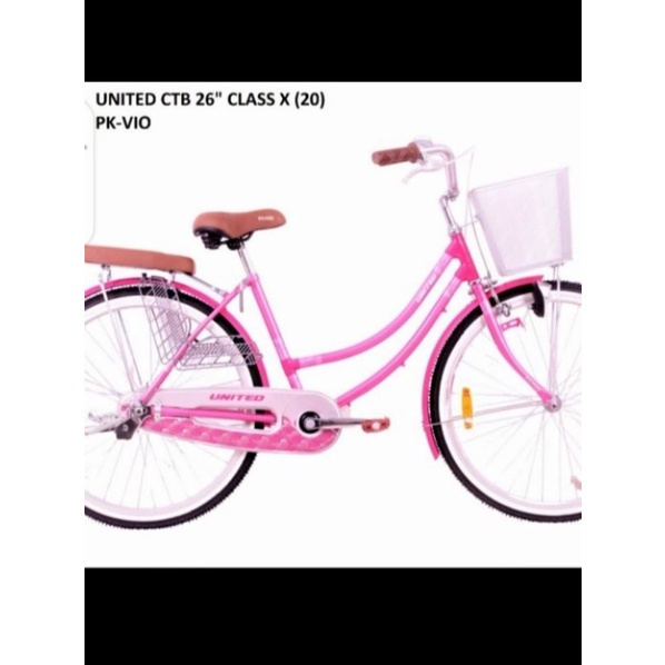 Sepeda Mini anak Perempuan / Mini Bike United 20 Class X