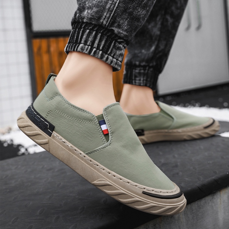 Sepatu Pria Slip On Import - 119543 - Sepatu Sporty Trendy Termurah Shoes Casual Fashion Cowok