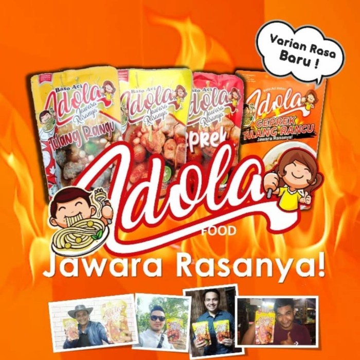 

- BARU paket reseller baso aci idola 25 pcs
