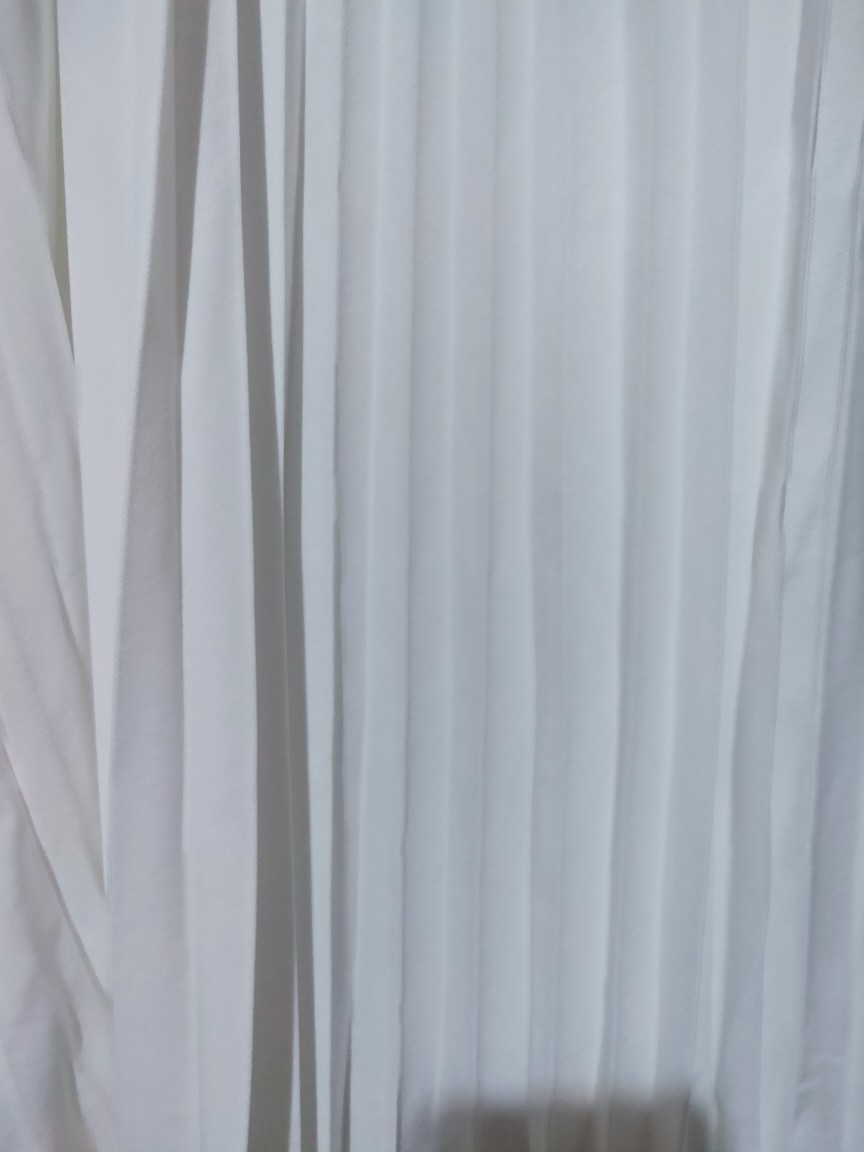 V256wht - Rok Plisket Prisket Putih Tanpa Furing Pleated Skirt Flare Skirt Mayung