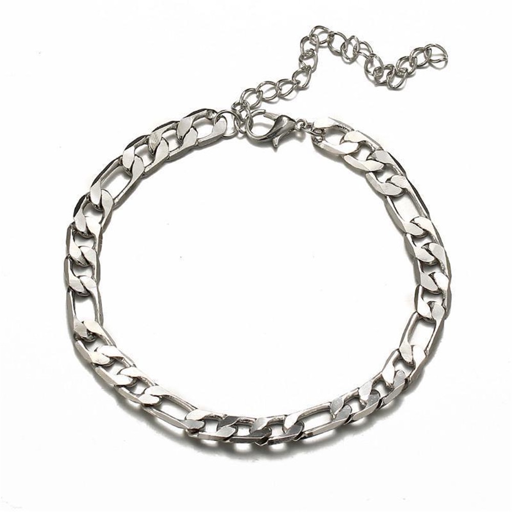 【COD Tangding】Chain Bracelet INS Simple Personality Bracelet Adjustable Silver Gold Color Bracelet Jewelry Accessories