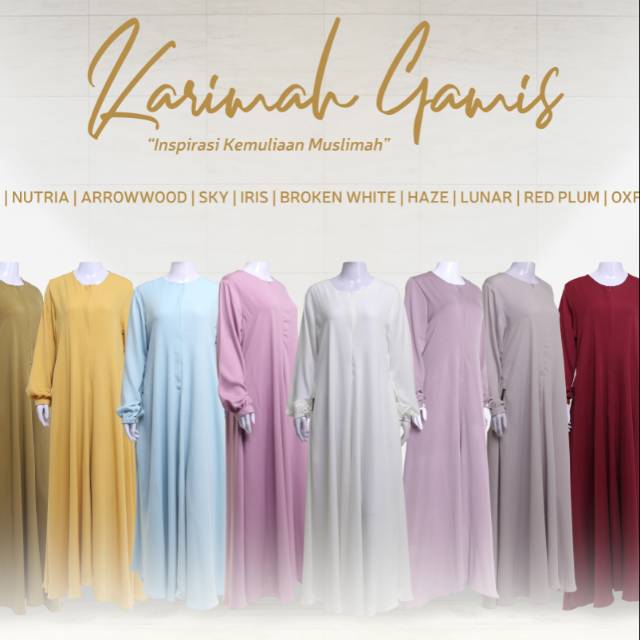 Gamis Karimah Khadijah Indonesia