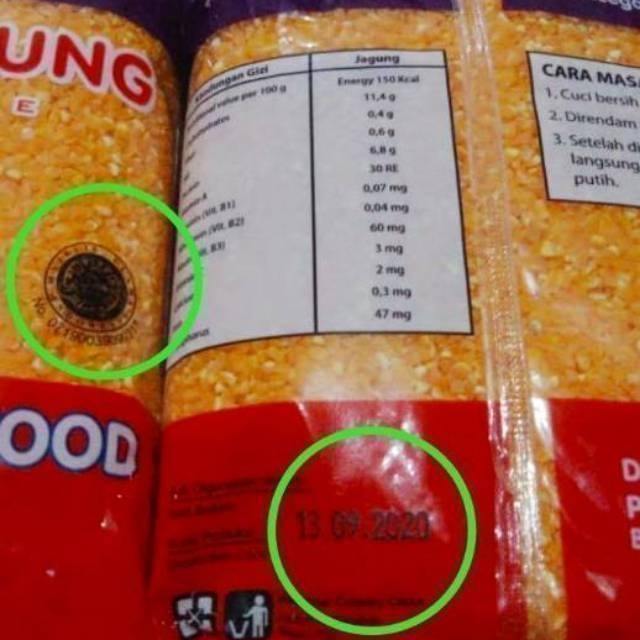 Beras Jagung Dollar Jakarta 500 Gram Shopee Indonesia