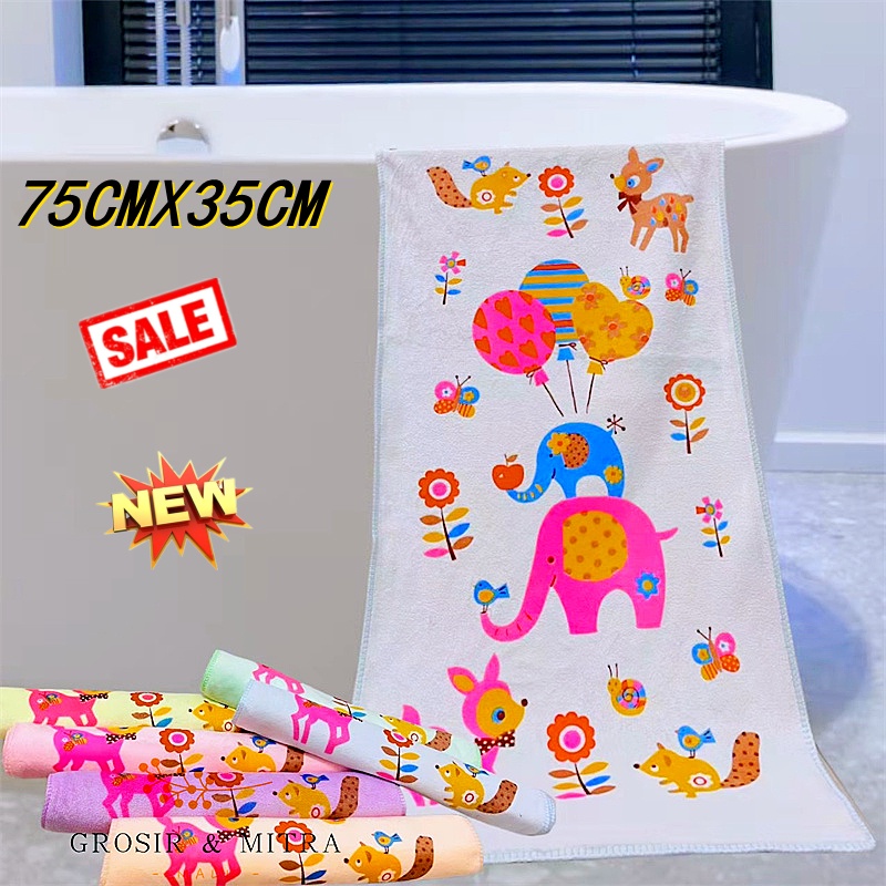 Handuk mandi handuk bayi handuk anak washlap murah Handuk Dewasa Muka Handuk Muka ukuran 35x75cm