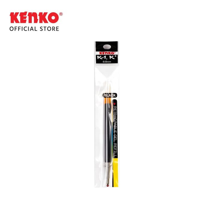 

Kenko Refill Gel Pen K-1 - Hitam ( 1 Pack - 24 Pcs )