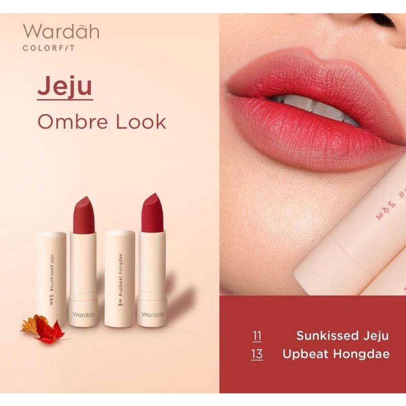 wardah colorfit ultralight matte lipstick