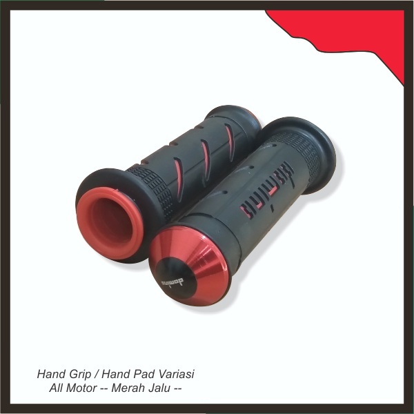 Hand Grip / Hand Pad Variasi All Motor -- Merah Jalu --