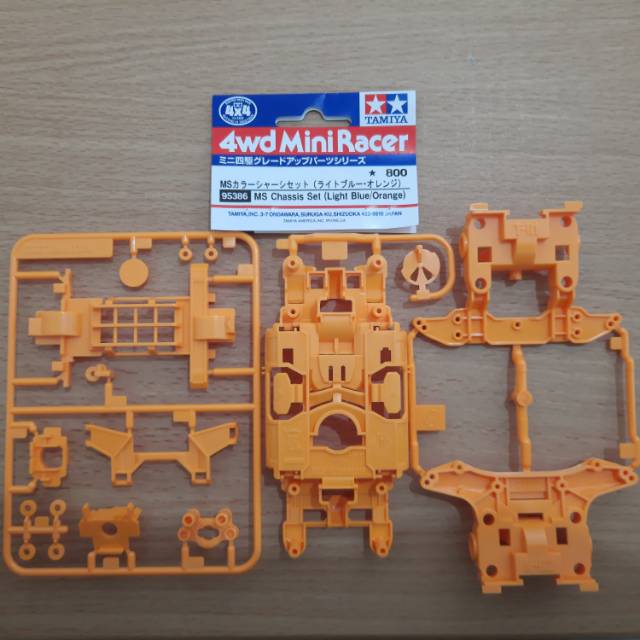 95386 MS Chassis Set Orange Tamiya