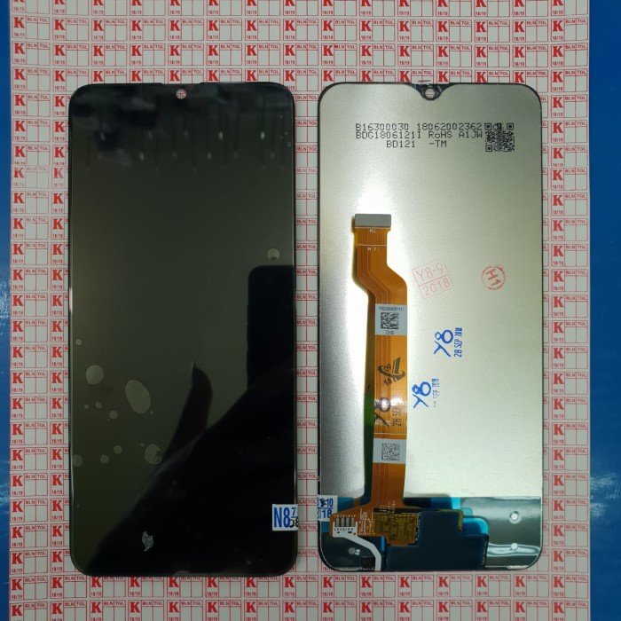 TERBARU- BISA COD LCD + TOUCHSCREEN OPPO F9 ORIGINAL - Hitam